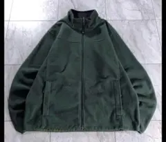 00s ビンテージ【L.L.Bean 】フリースジャケット ダークグリーン