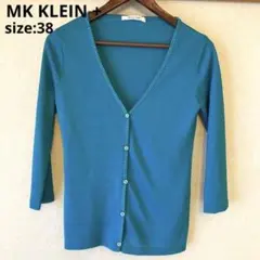 MK KLEIN + 七分袖カーディガン レディース