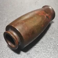 花瓶　一輪挿し　古銅製　アンティーク骨董