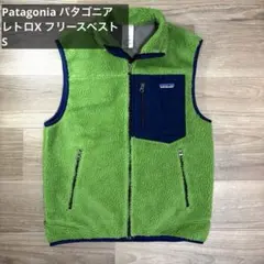 Patagonia パタゴニア レトロX フリースベスト S グリーン　名作
