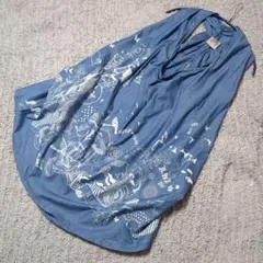 スカラー　美品　個性的 　2way ノースリーブワンピ　ゆったり　マタニティのサムネイル