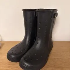Crocs レインブーツ ブラックのサムネイル