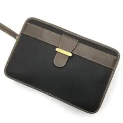 極美品 ダンヒル クラッチバッグ セカンドバッグ 持ち手あり PVC レザー