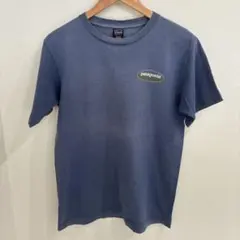 patagonia USA製 オーバルロゴ Tシャツ オレンジ 黒タグ - メルカリ
