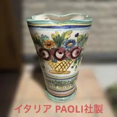 イタリア製 陶器 傘立て ブルー リボン柄 イタリア製 陶器 傘立て ブルー リボン柄 - メルカリ