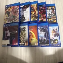PS4ゲームソフトセット　まとめ売り