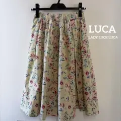 LUCA/LADYLUCK LUCA 花柄スカートのサムネイル