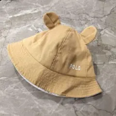 週末SALE!!【美品】POLO ベビー帽子 48cm くま バースデイ