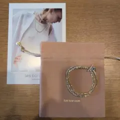 試着のみ】les bon bon dore emotion bracelet - メルカリ