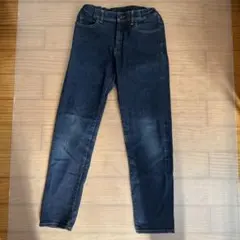 ユニクロキッズ ジーンズ 160サイズ パンツ・ボトムス、アジャスターストレッチ