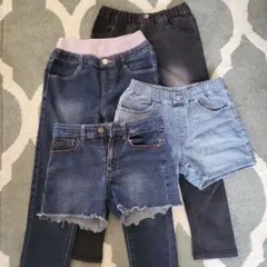 デニムパンツ　４点まとめ