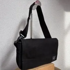 極美品◯ポーター B印 ウエストバッグ キャンバス ブラック FID LOCK