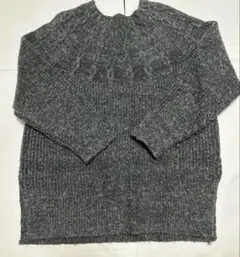 Discoat グレー 長袖ニット