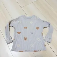 GELATO PIQUE 犬のリブ長袖カットソー (XS100〜110)