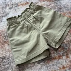 最終値下げ！GLOBALWORK カーキ　ハーフパンツ 110㎝