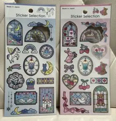 ステンドグラス風シール ステッカー