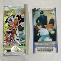 ハイキュー　ビジュアルクリアチケット　日向　影山　月島　山口