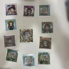 鬼滅の刃、キャラクターシール 11枚セットです。