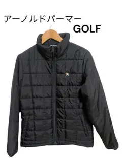 美品✨ アーノルドパーマー GOLF レディースジャケット L黒薄手刺繍