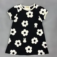 trois lapins ミッフィー 花柄 半袖ワンピース（100cm）