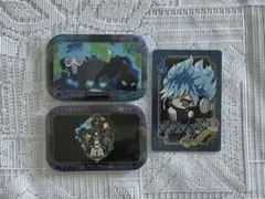 ツイステ イグニハイド イデア オルト 寮長 缶バッジ カード トレカ セット