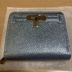 大幅値下げ中【傳濱野】皇室御用達 二つ折り財布 シャンパンゴールド