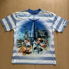 90s 日本製 Tokyo Disneyland 総柄プリントヴィンテージT