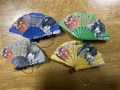 ミニ扇子型キーホルダーセット、薄桜鬼