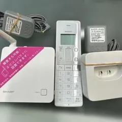 SHARP デジタルコードレス電話機 JD-SF3CL 取扱説明書あり 難あり 