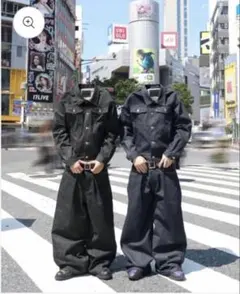 BELVET Classic Rigid Tuck pants