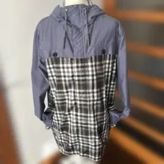 【希少】NORTH FACE マウンテンパーカー　チェック柄 XL HYVENT