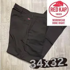 ⭐️⭐️RED KAP ワークパンツ ブラウン 34x32 送料無料 匿名配送のサムネイル