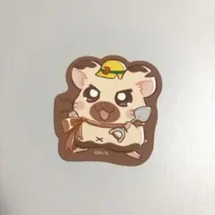 とっとこハム太郎　ダイカットステッカー　タイショーくん