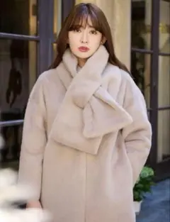 Herlipto ♡ faux fur reversible coat herlipto Faux Fur Reversible Coat