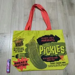 TRADER JOE'S ピクルスデザインエコバッグ