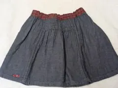 familiaリバーシブル チェック柄スカート 100cm~