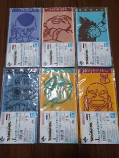 一番くじドラゴンボール J賞ジャガードミニタオル6点セット