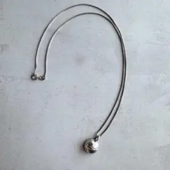 ヴィンテージ！Silver Basketball Charm ネックレスのサムネイル