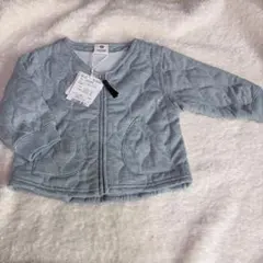 新品　タグ付　SKAPE キルティングジャケット グレー　80