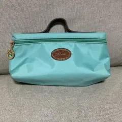 ロンシャン　Longchamp レザーハンドル付　ポーチのサムネイル