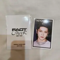 NCT127 テヨン Factcheck MD white ランダムトレカ