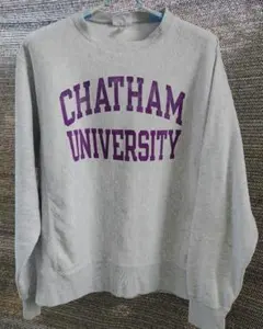 Champion リバースウィーブ スウェット グレー カレッジロゴ XL相当