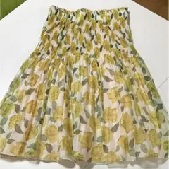 リバーシブル フレアースカート