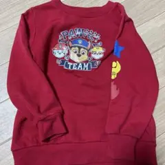 パウパトロール 赤 トレーナー 120cm