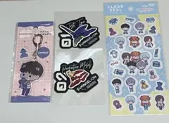 エヴァンゲリオン キーホルダーとステッカーセット