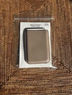 2WAY マグネットカードケース ベージュ