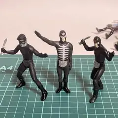 HG仮面ライダー ショッカー戦闘員 フィギュア　3体セット