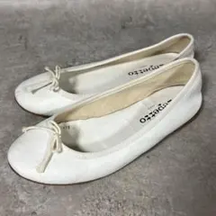 repetto レペット 白 バレエシューズ 36サイズ 22〜22.5 - メルカリ