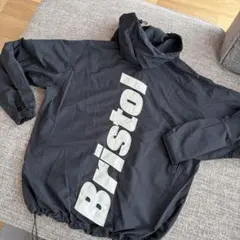 F.C.Real Bristol ナイロンジャケットフーディーＬ　ブラック