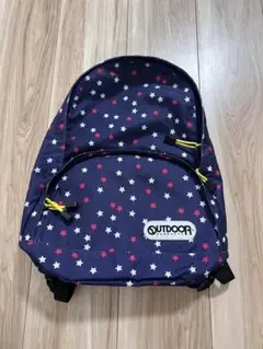 OUTDOOR 星柄リュック ネイビー